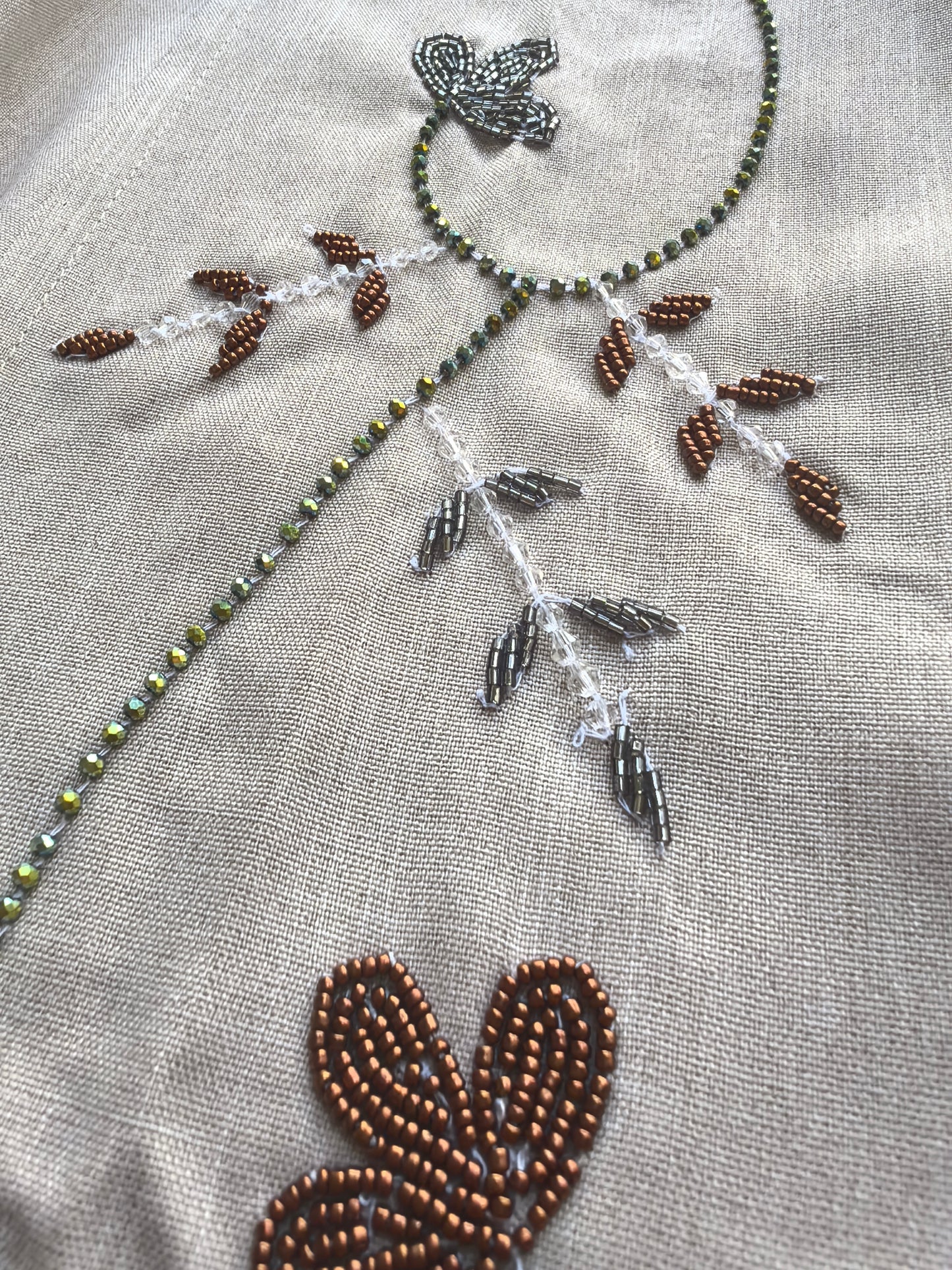 Dusty Fawn Abaya Set - NQ02